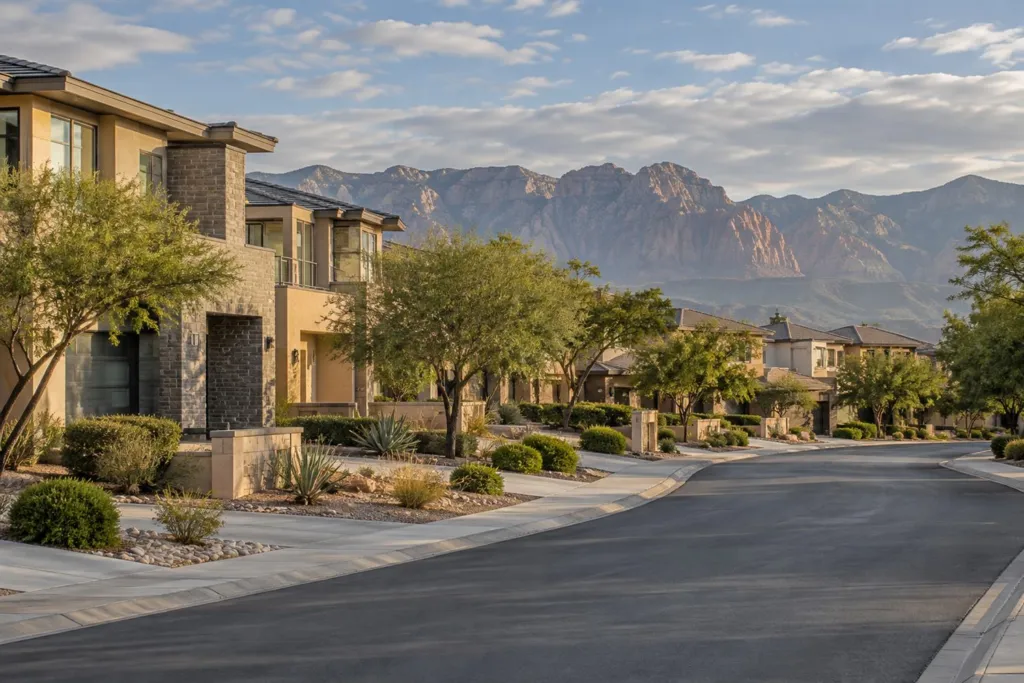 Summerlin neighborhood near Red Rock Canyon